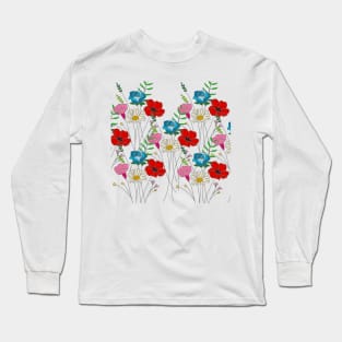 Floral meadow Long Sleeve T-Shirt